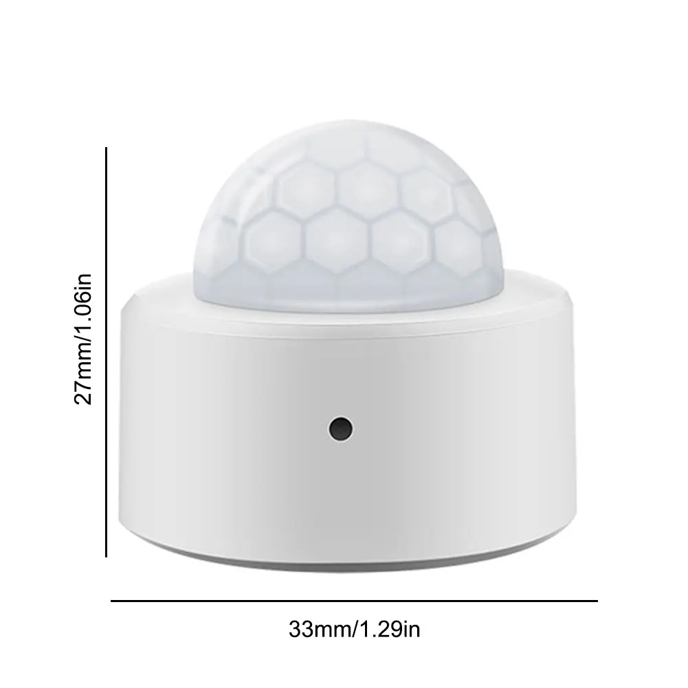 Motion Sensor with PIR Human Motion Sensor Battery Powered Home Security Protection Alarm System for Tuya Zigbee