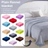 Fleece Blankets Single Twin Blanket For Bed Full Size Fleece Throw Blanket Warm Blankets For Winter Shoulder Knee Cozy Blanket 1