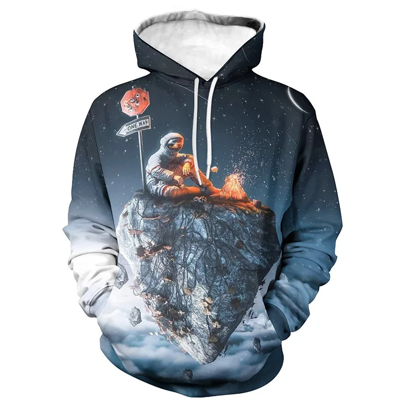 thumbnail image 1 of Sudadera con capucha de astronauta del espacio del universo para hombre, sudaderas casuales de manga larga con estampado completo, sudaderas con capucha de talla grande para hombre, ropa de calle para, 1 of 5