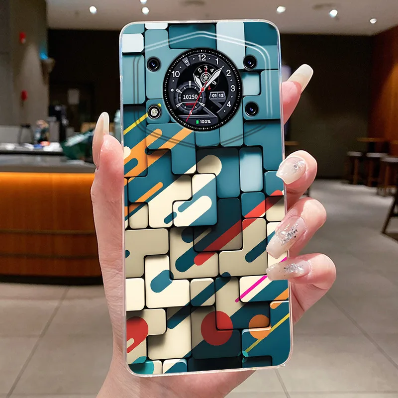Stylish Transparent Silicone Shockproof Butterfly Design Soft Phone Case