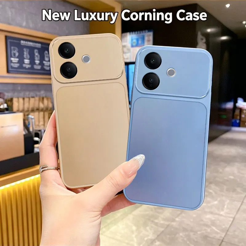 Shockproof TPU Liquid Silicone Soft Phone Case and Cover