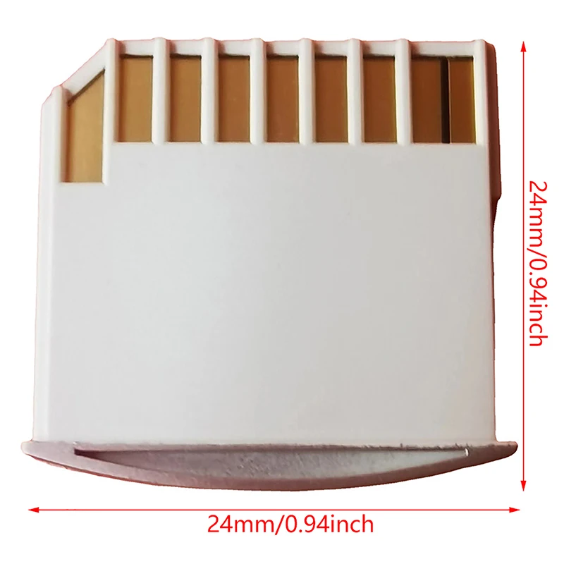 Mini Short SDHC TF SD Card Adapter Flash Drive Air up to 64G Plastic & Metal for Memory Card, Support Micro SD/Micro SDHC/SDXC