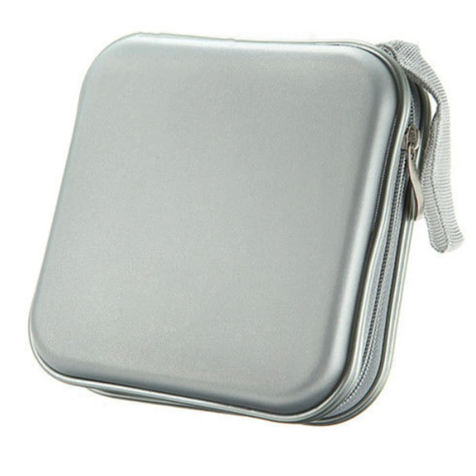 40 Capacity Portable CD DVD Storage Case