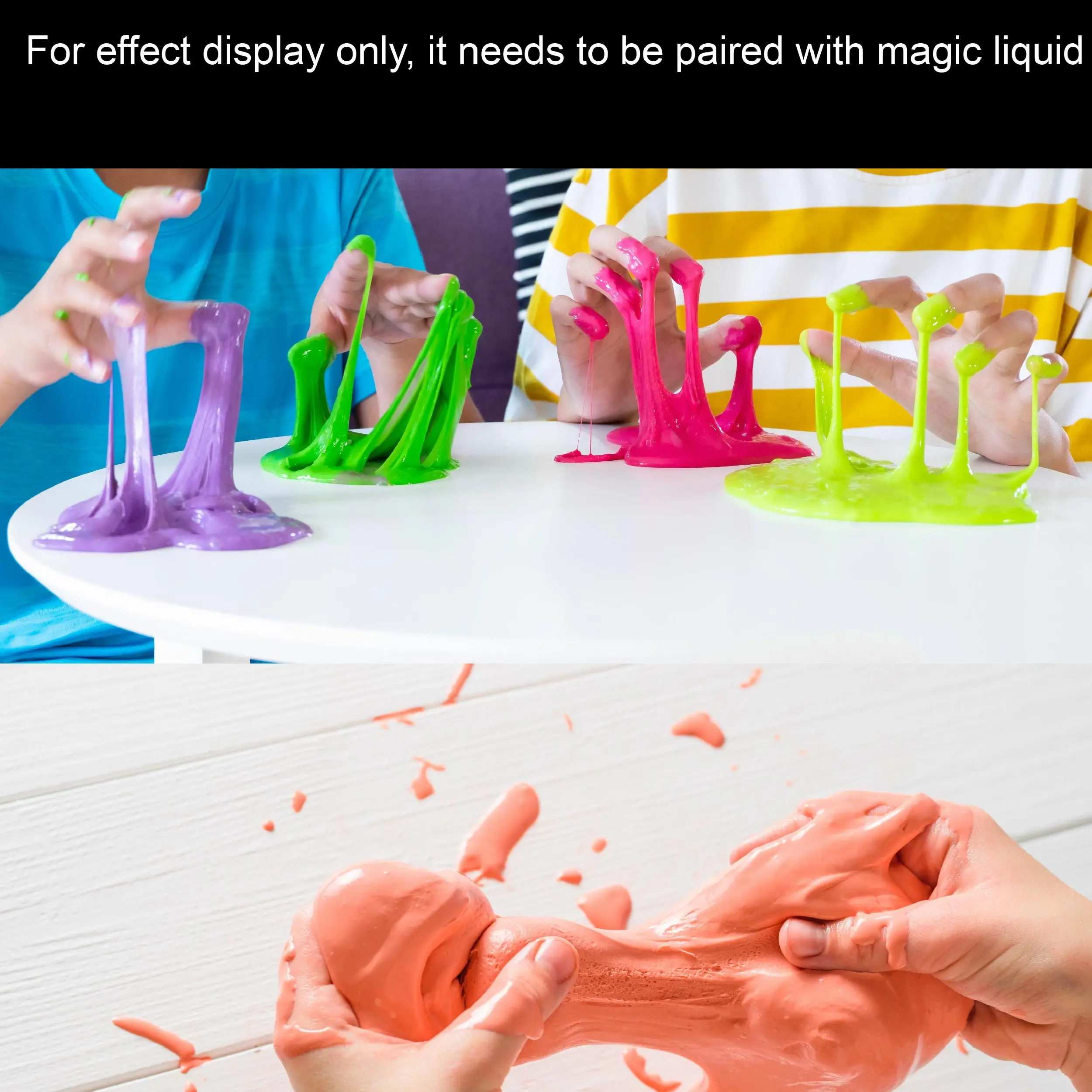 White Glue,Washable,School Glue,DIY Craft Slime Glue,Arts&Crafts DIY STEM - 6