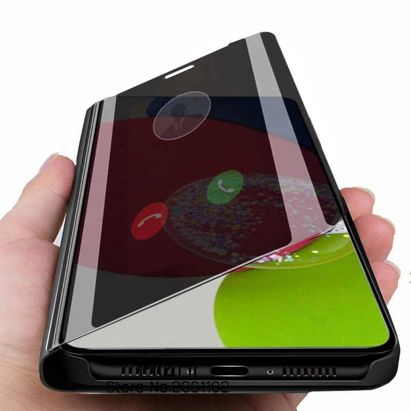 Per Samsung Galaxy A52S 5G Custodia Smart Mirror Flip Cover Per Samsung A52S 5G A 52 S A52 S Supporto Magnetico Antiurto Shell Funda