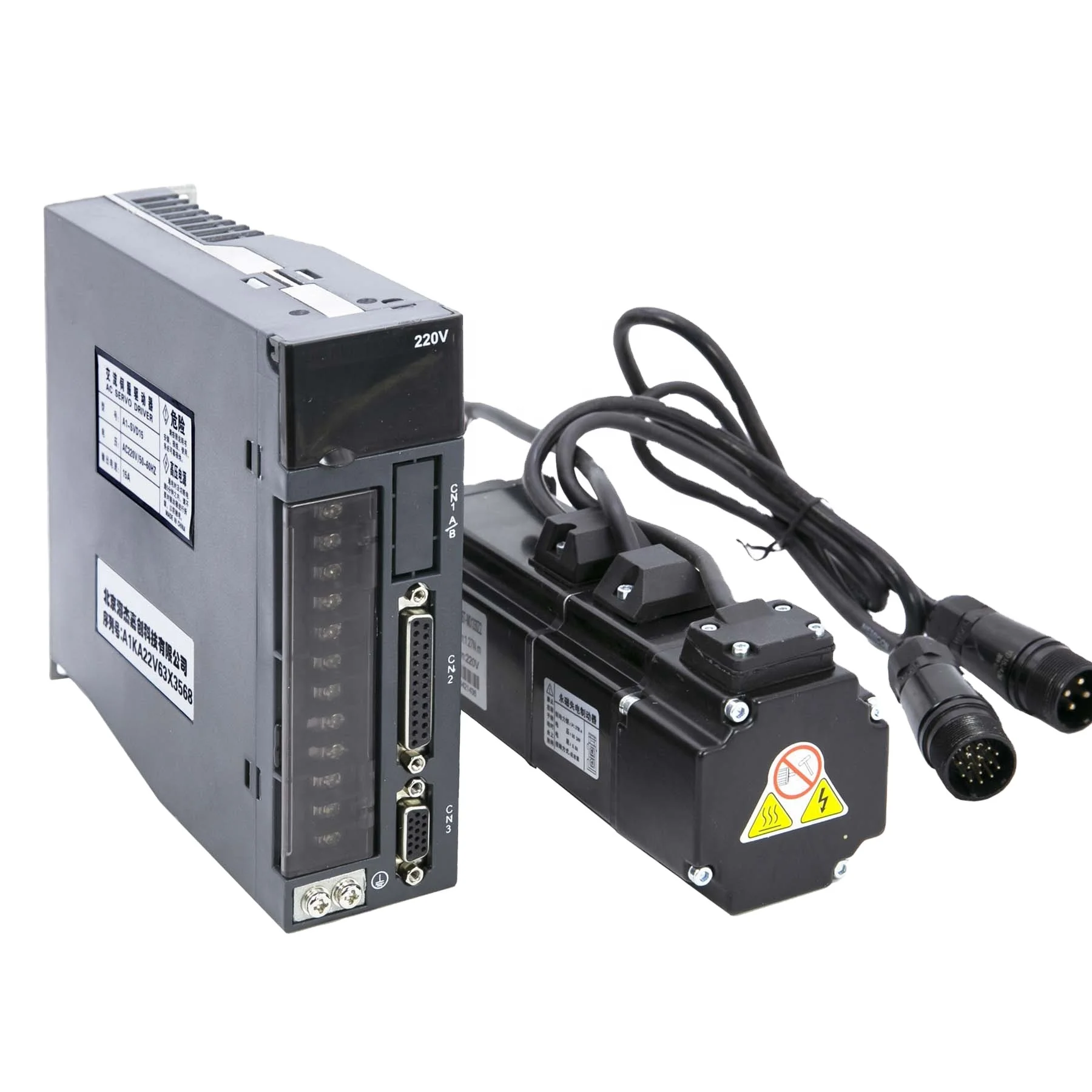 

A1M-60ST-M01330 400W 2500 line encoder with brake AC servo motor drive kit