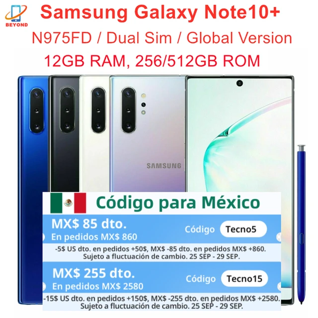 GALAXY NOTE10 デュアルSIM SM-N9700オーロラグロー