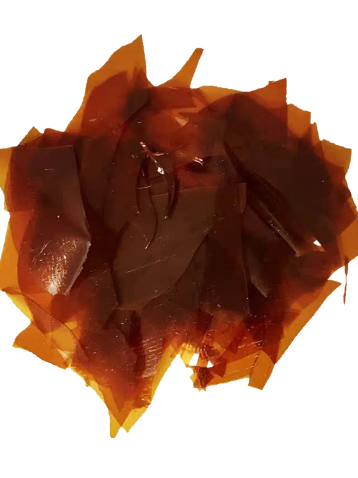 Shell Sheet for Musical Instrument, Repair Materials, Environmentally Friendly, Instant Rosin-FR, Purple Lacquer Flakes