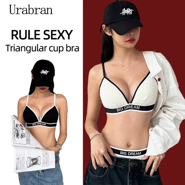 UBAU Sexy light luxury large breasts show small hollow see-through