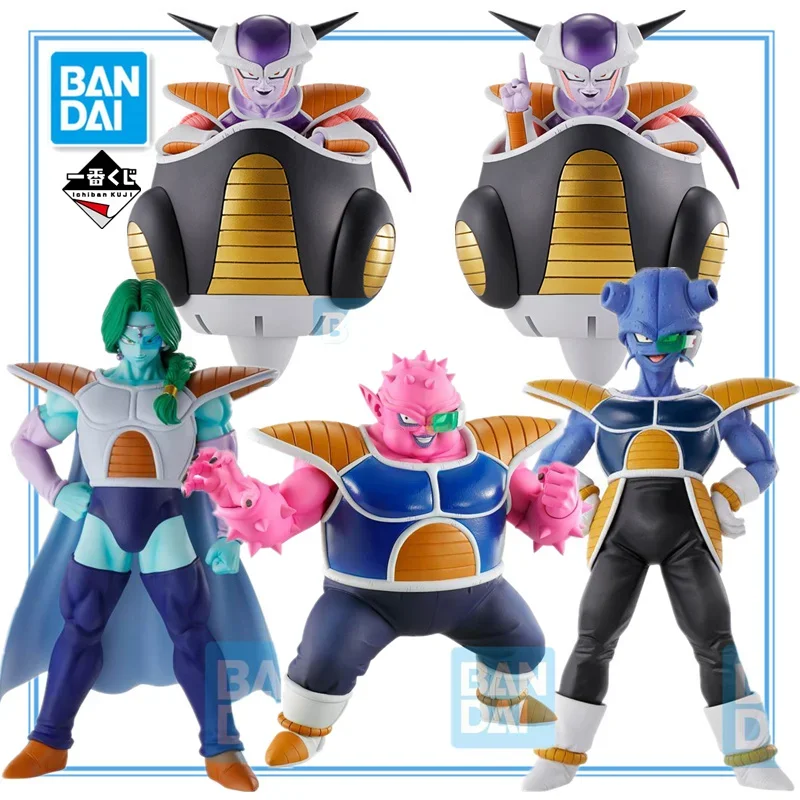 

В наличии BANDAI Ichiban KUJI Dragon Ball Z Frieza Zarbon Dodoria Cui ПВХ Аниме фигурки коллекционные модели игрушек