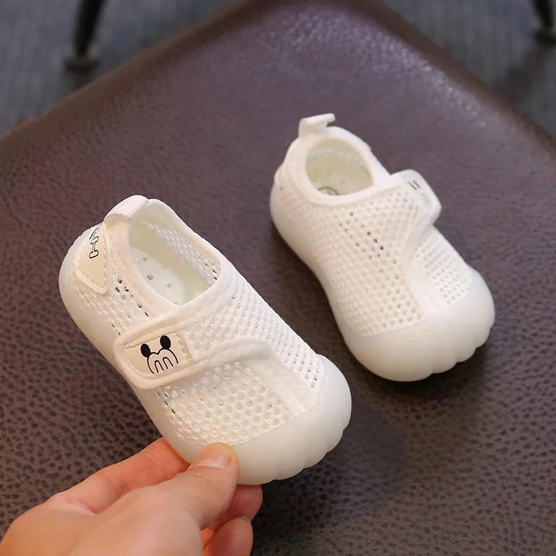 Breathable Mesh First Walkers for Toddler Girls and Boys