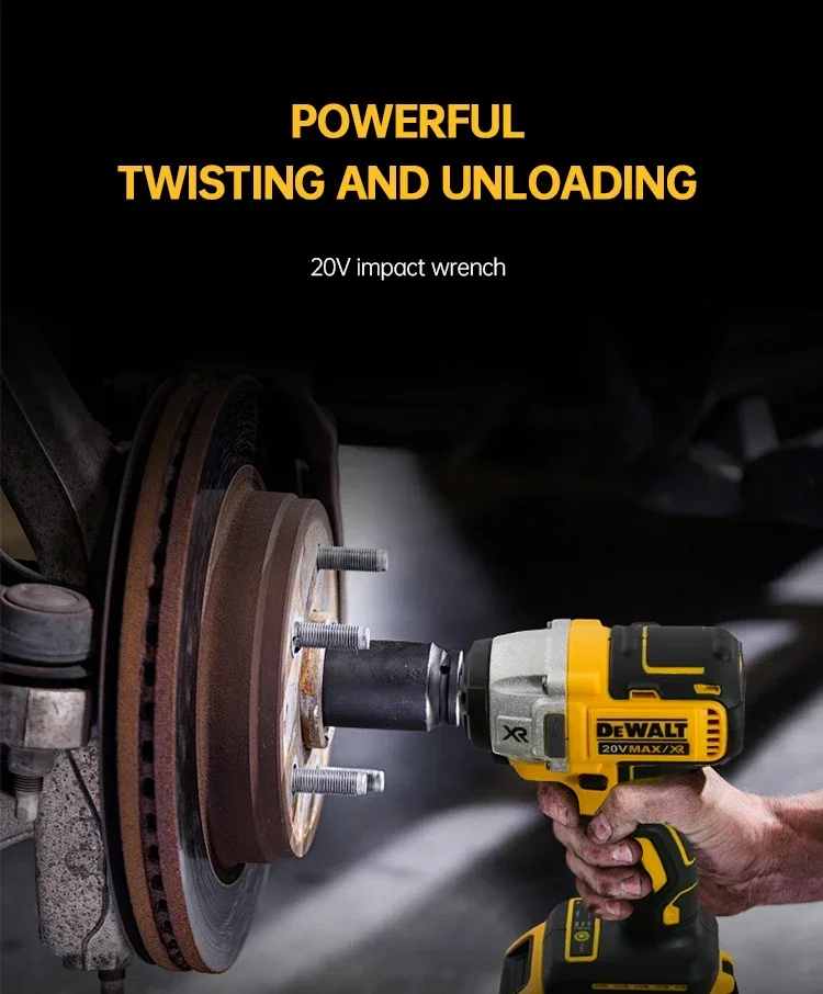 Cordless Impact Wrench Dewalt DCF880 205N.m 2300RPM 20V Battery