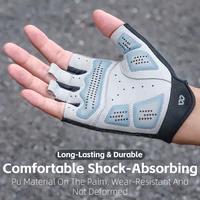 WEST BIKING Cycling Bike Gloves MTB Road Anti Slip Shock Proof Bike Gloves Men Women Summer Gym Training Sports Hand Gloves 2
