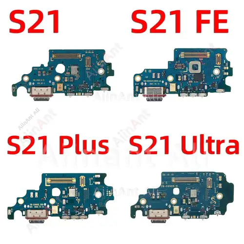 AiinAnt Dock USB Charger Board Connector Charging Port Flex Cable For Samsung Galaxy S21 Ultra Plus FE S21+ G998B G996U G991B