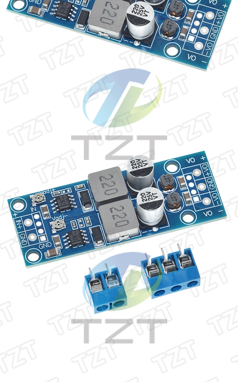 1/3 Stück 4,5-30V zu ±5V ±9V ±12V ±15V 3A 30W DC-DC Abwärtswandler Positiver und Negativer Dual-Ausgang Step-Down-Stromversorgungsmodul – Detail 4