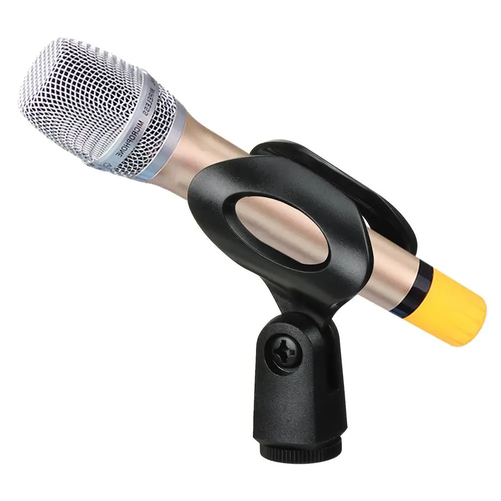 Microphone Stand,Microphone Mount Clamp,Microphone Clip Holder 1/4pcs Microphone Mount Holder Universal Mic Holder