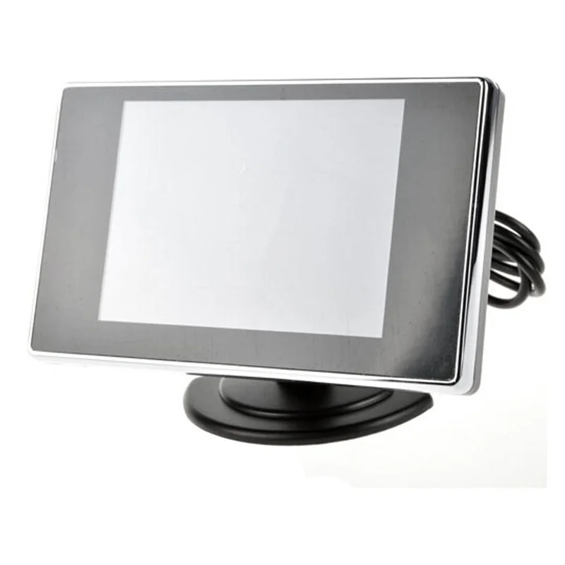 3.5 Inch Car Monitor Monitor Reversing Monitor Two-Way Video Car Accessories - 6