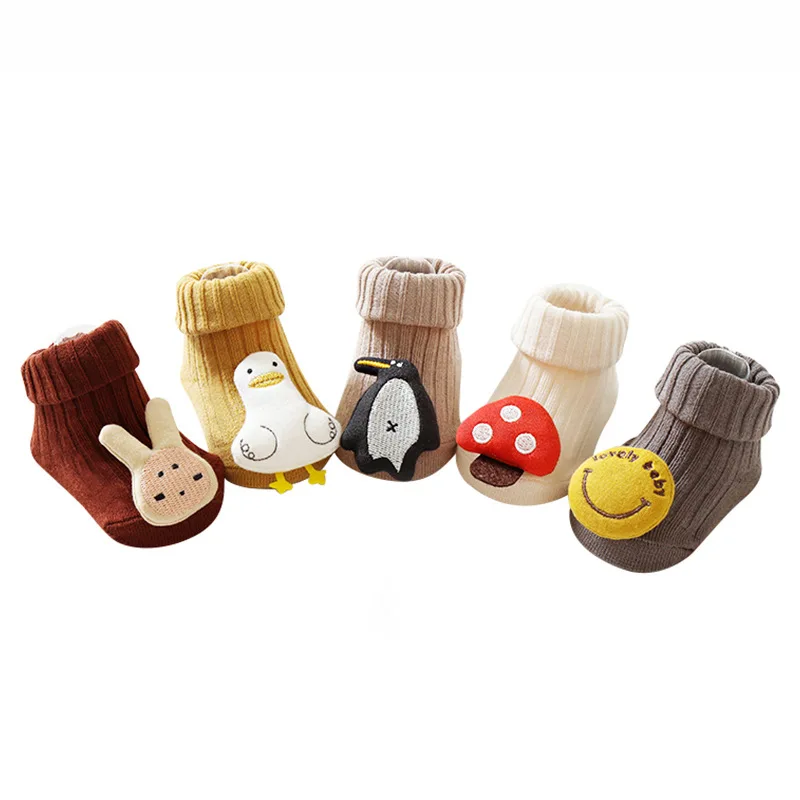 Newborn Baby Socks Cute Animal Socks Infant Kid Cotton Toddlers Leg Warmers Knee Soft Long Baby Socks For Girls Boy 2