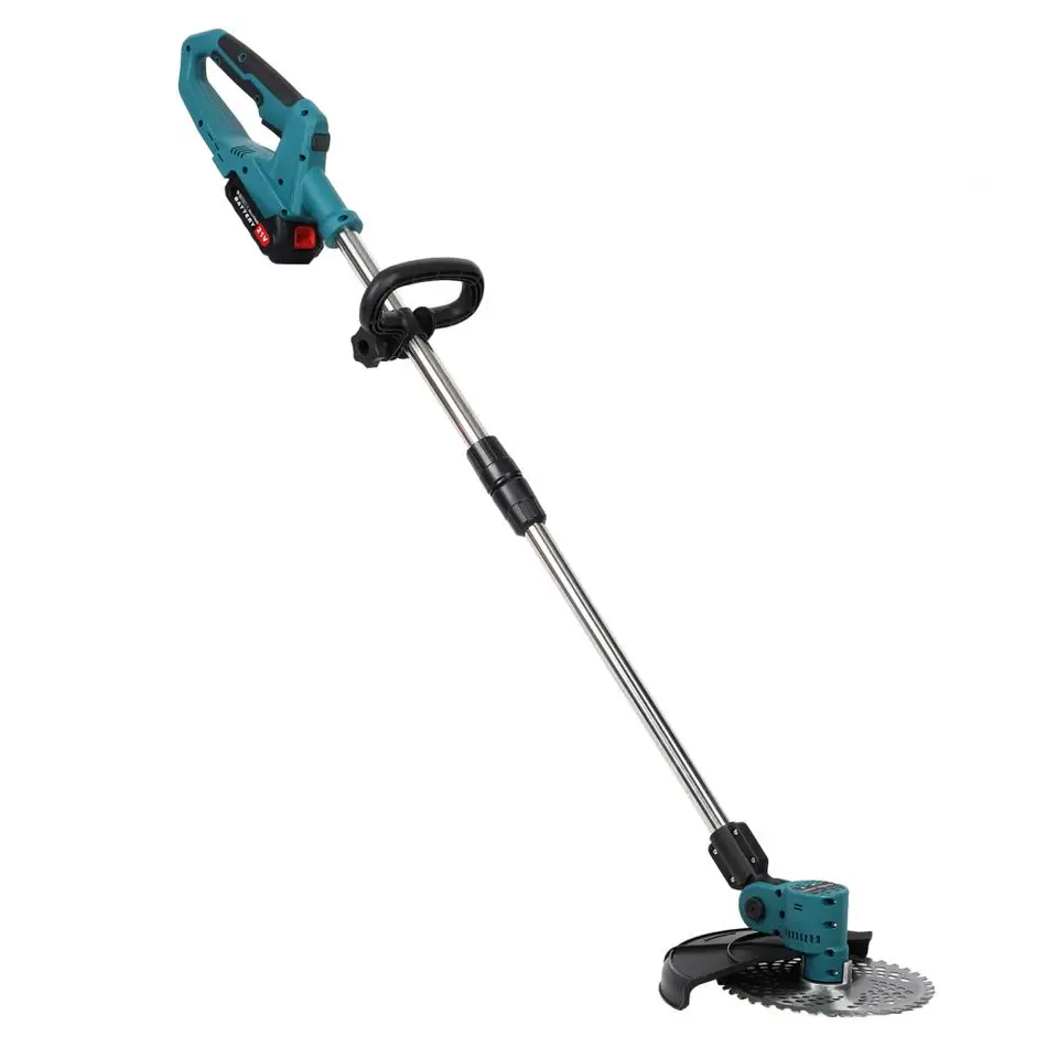 Cordless Electric Lawn Mower with Adjustable Features