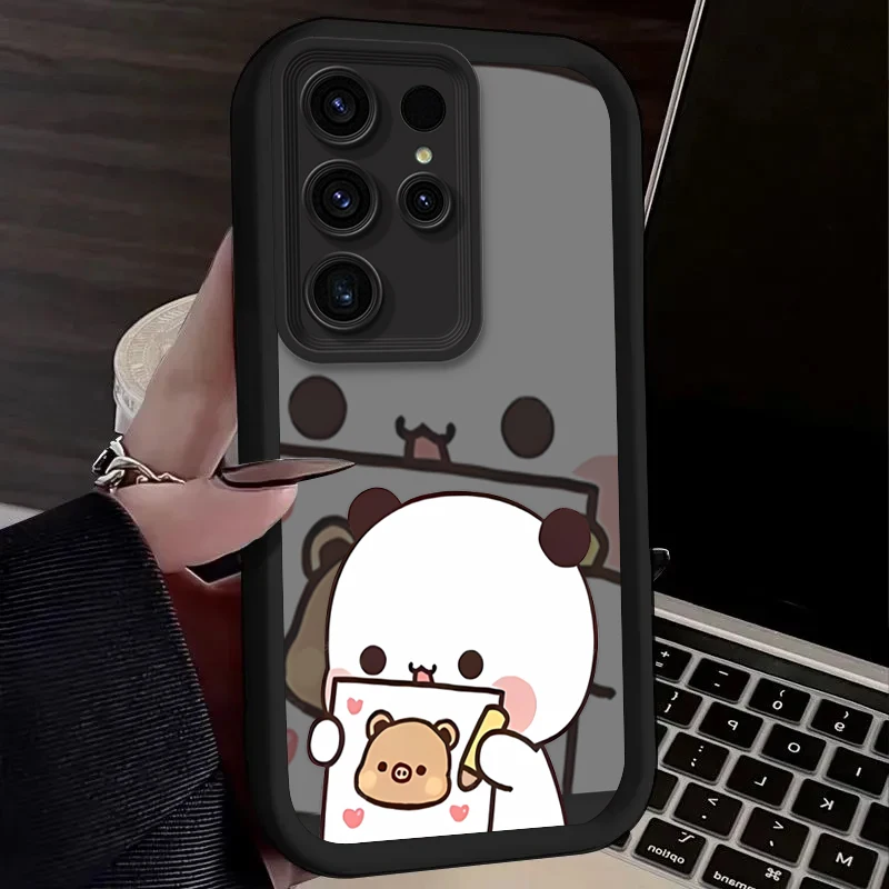 Adorable Dudu Bubu Couple Cartoon Silicone Phone Case