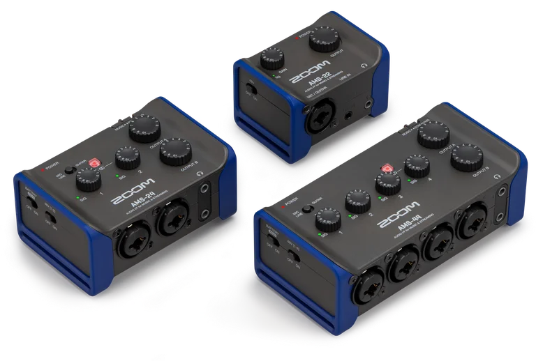 ZOOM AMS-22 USBオーディオインターフェイス 送料無料】ZOOM / AMS-22 / オーディオインターフェイス / DTM