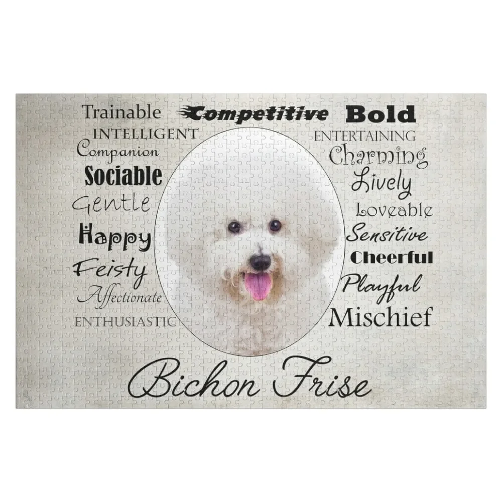 

Картинка-пазл Bichon Frise, рождественские игрушки