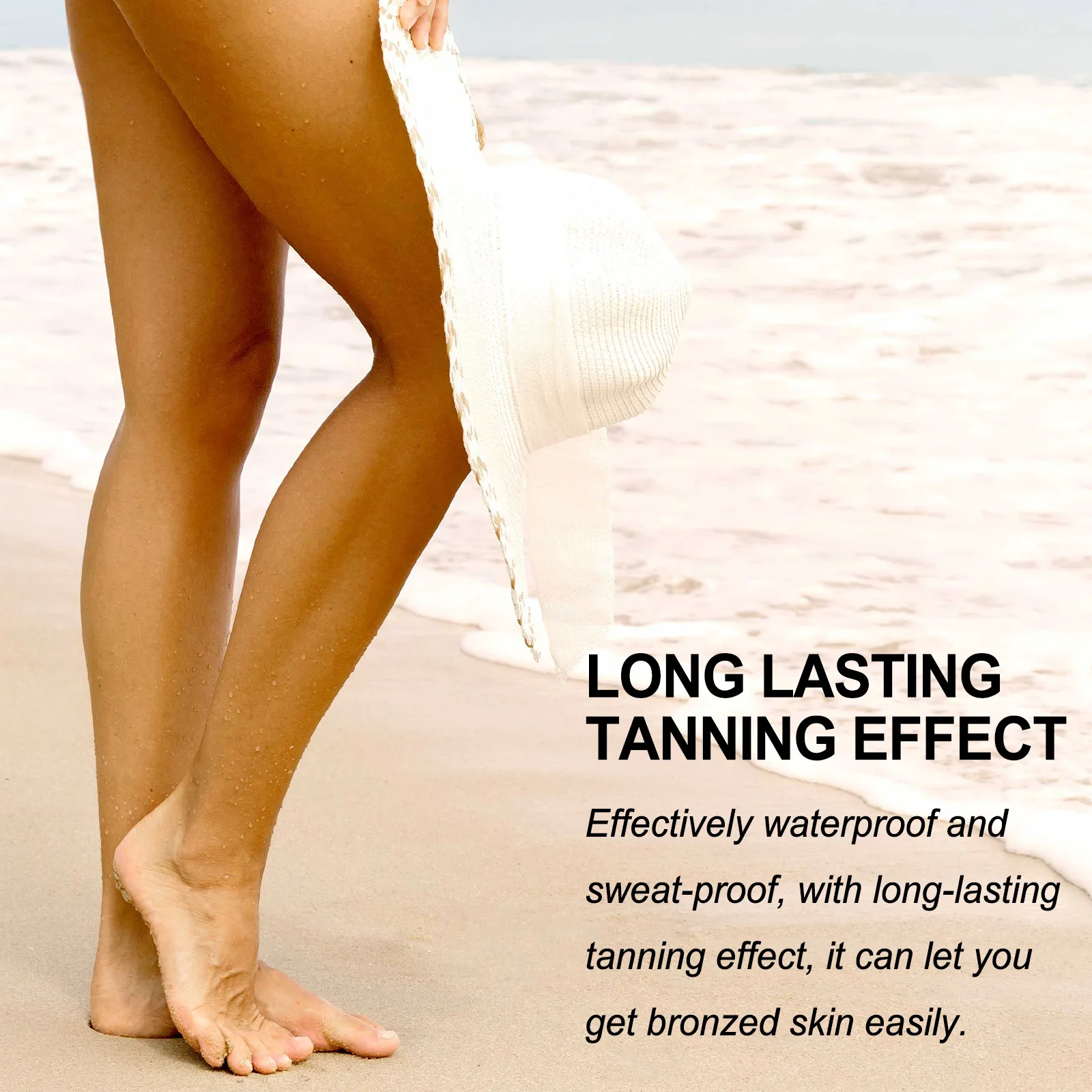 Leg Makeup Lotion Even Skin Tone Liquid Foundation Concealer Waterproof Lasting Medium Bronze Wheat Body Tanning Cream Cosmetics