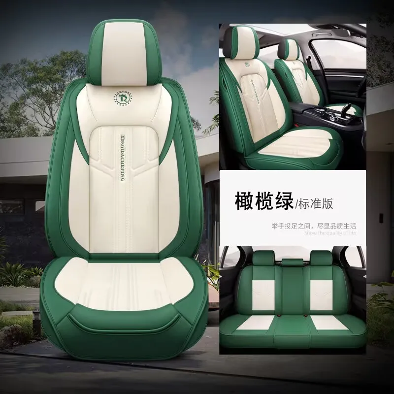 

Car Accessory Universal Flax Auto Seat Cover For Geely Coolray Geometry C Tugella Xingyue L Atlas Pro Manjaro Interior