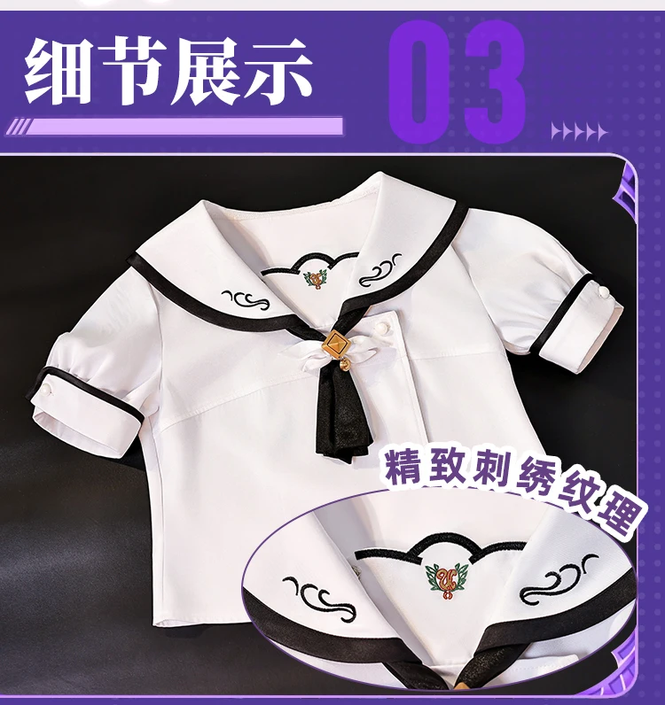 Anime Shiroha Naruse Cosplay Kostüm Ao Sorakado JK Anzug Rock Kopfbedeckung Strümpfe Sommer Taschen Frauen Mädchen Halloween Rollenspiel 29 Anime Shiroha Naruse Cosplay Kostüm Ao Sorakado JK Anzug Rock Kopfbedeckung Strümpfe Sommer Taschen Frauen Mädchen Halloween Rollenspiel 20