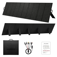 Panneau solaire pliable 300W à haute efficacité, chargeur solaire portable monocristallin, module solaire étanche à sorties multiples pour camping-car, bateau, maison, station d'alimentation portable hors réseau. 1