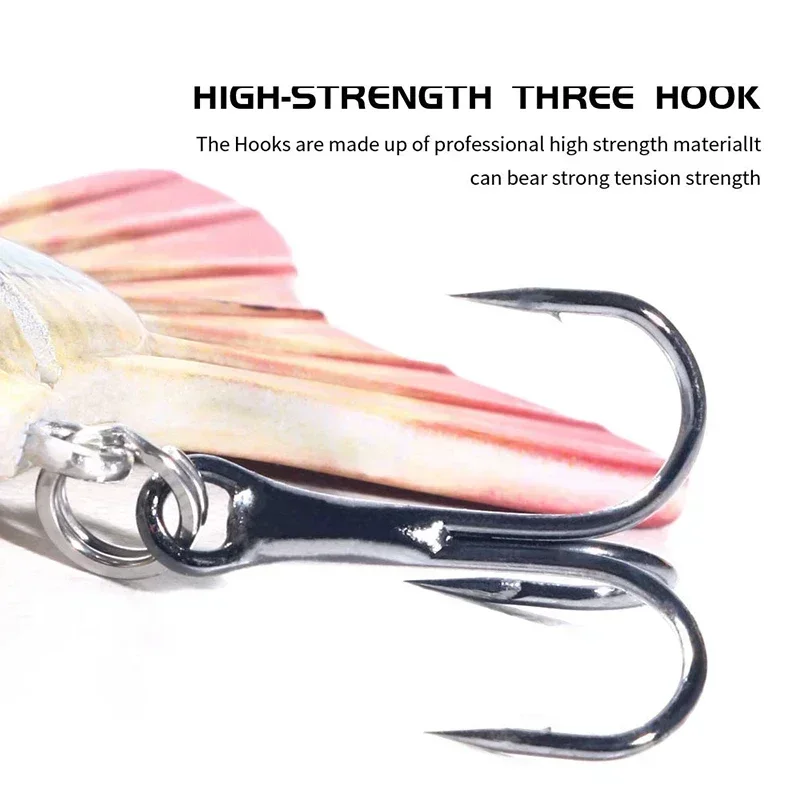 5pc Multi Jointed Sinking Wobbler Crankbait 6
