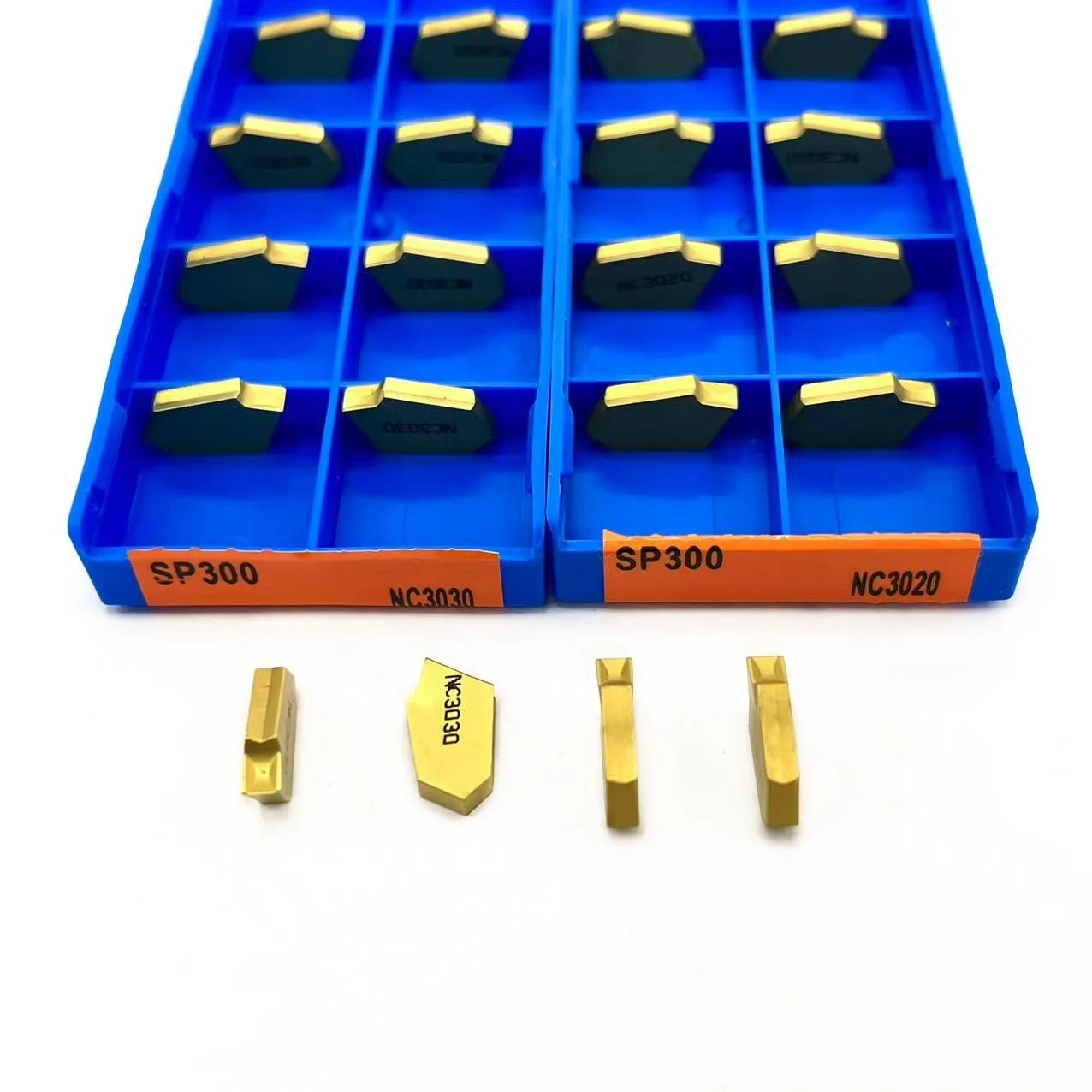 SP300 NC3020 NC3030 PC9030 korloy Grooving Carbide Inserts lathe