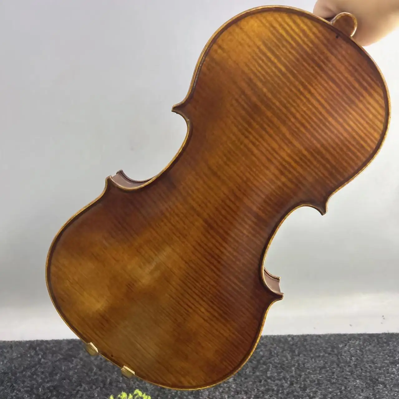 16 Inch Solid Wood Flame Maple Handmade Professional Spruce Viola