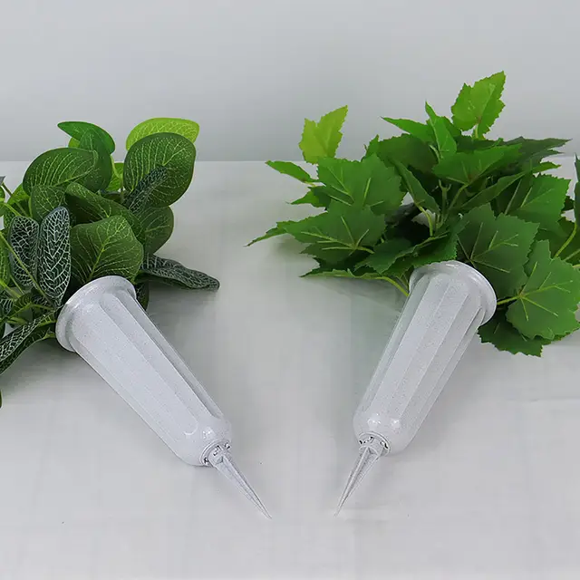 Sírvirágtulajdonosok Emlékmű Temető Váza Föld Tüskékkel Kúpos Vázák Edények Friss Mesterséges Virág Elhelyezéséhez - Image 3