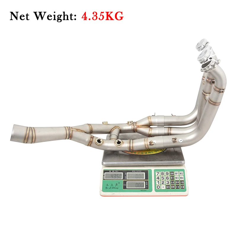 Slip On Motorcycle Exhaust System Front Link Pipe Modify Escape Moto Muffler Bike For BMW S1000R S1000RR S1000 R RR 2019 - 2022 - Image 6