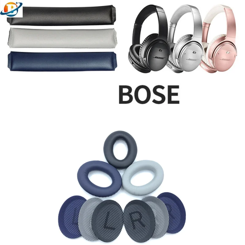 

Replacement Ear Pads Cushions Headband Kit For Bose QuietComfort QC25 QC35 Ear Pads Headphone Earpads Cushion Cover