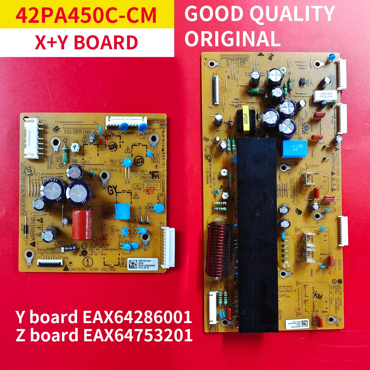 100% Test Good Quality Original Power Supply Board for 42PA450C-CM 42T4 Screen Y board EAX64286001 Z board EAX64753201 Y+Z