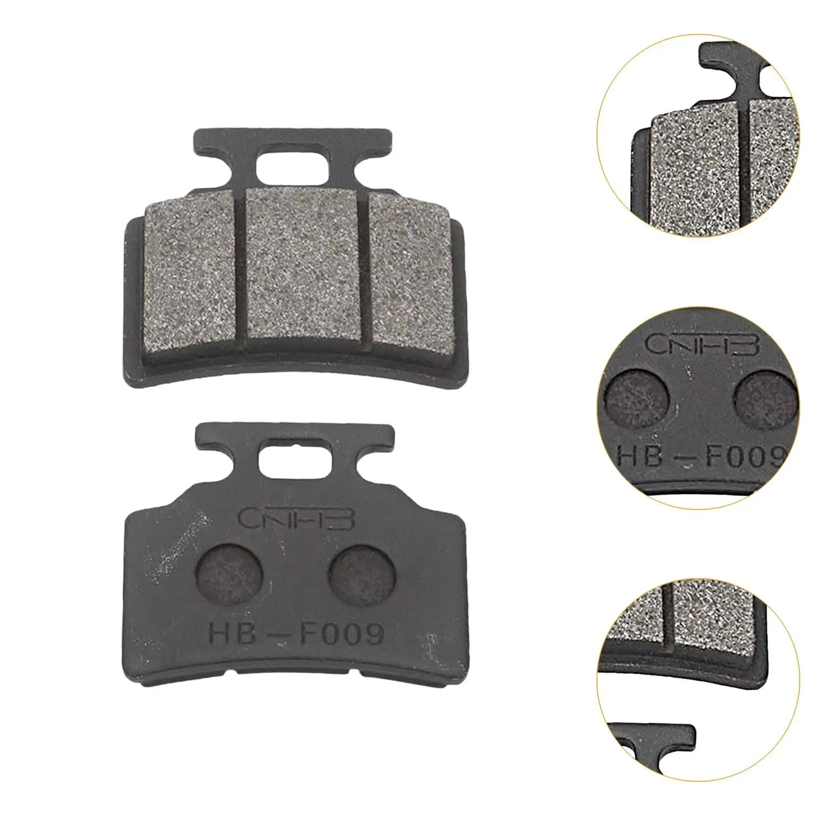 2x Disc Brake Pads Accessories Spare Parts Metal Replaces for Bike 50cc 70cc 90cc 110cc 125cc Scooter Motorcycle ATV