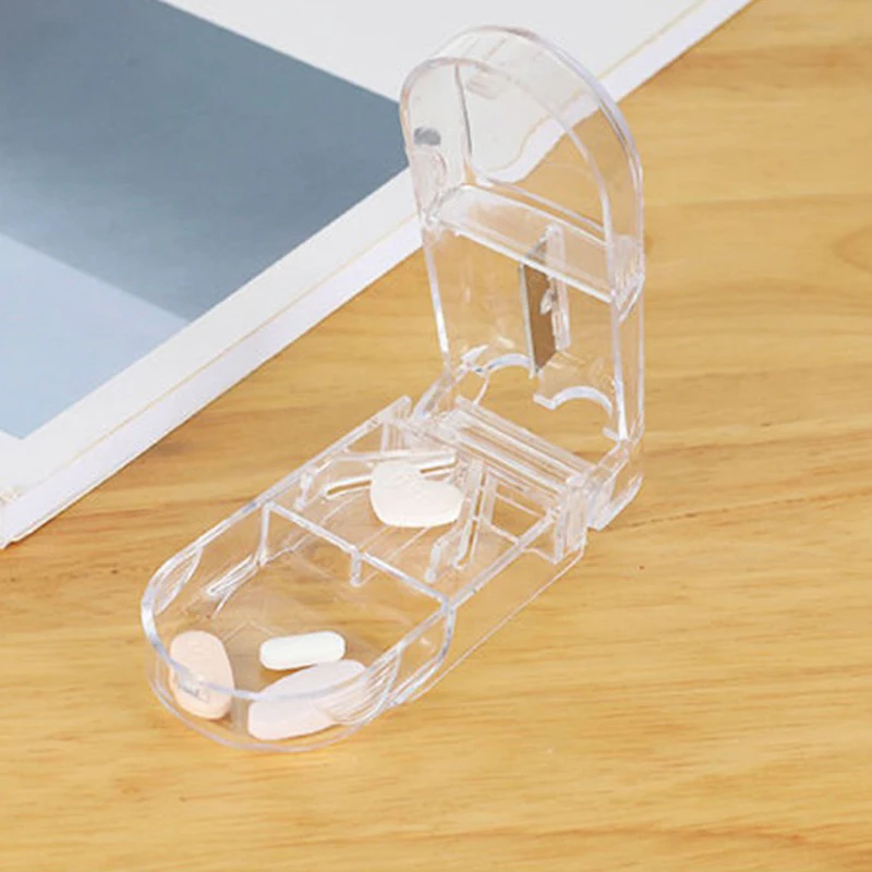 

1Pc Pill Cutter Best Pill Cutter for Small Or Large Pills Design Cuts Vitamins Pill Splitter