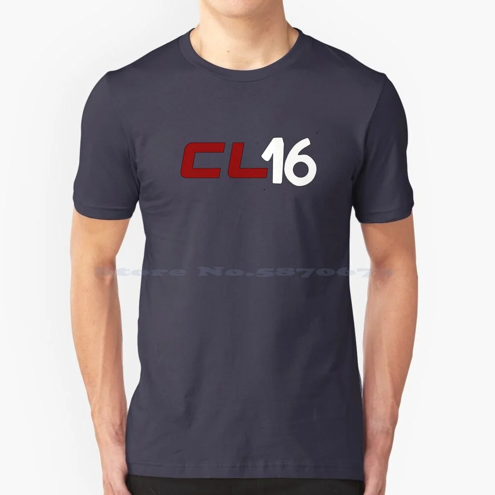 Charles Leclerc Cl16 T Shirt 100% Cotone Tee Charles Leclerc Monza Charles Leclerc Leclerc Twitch Charles Leclerc Spa Charles