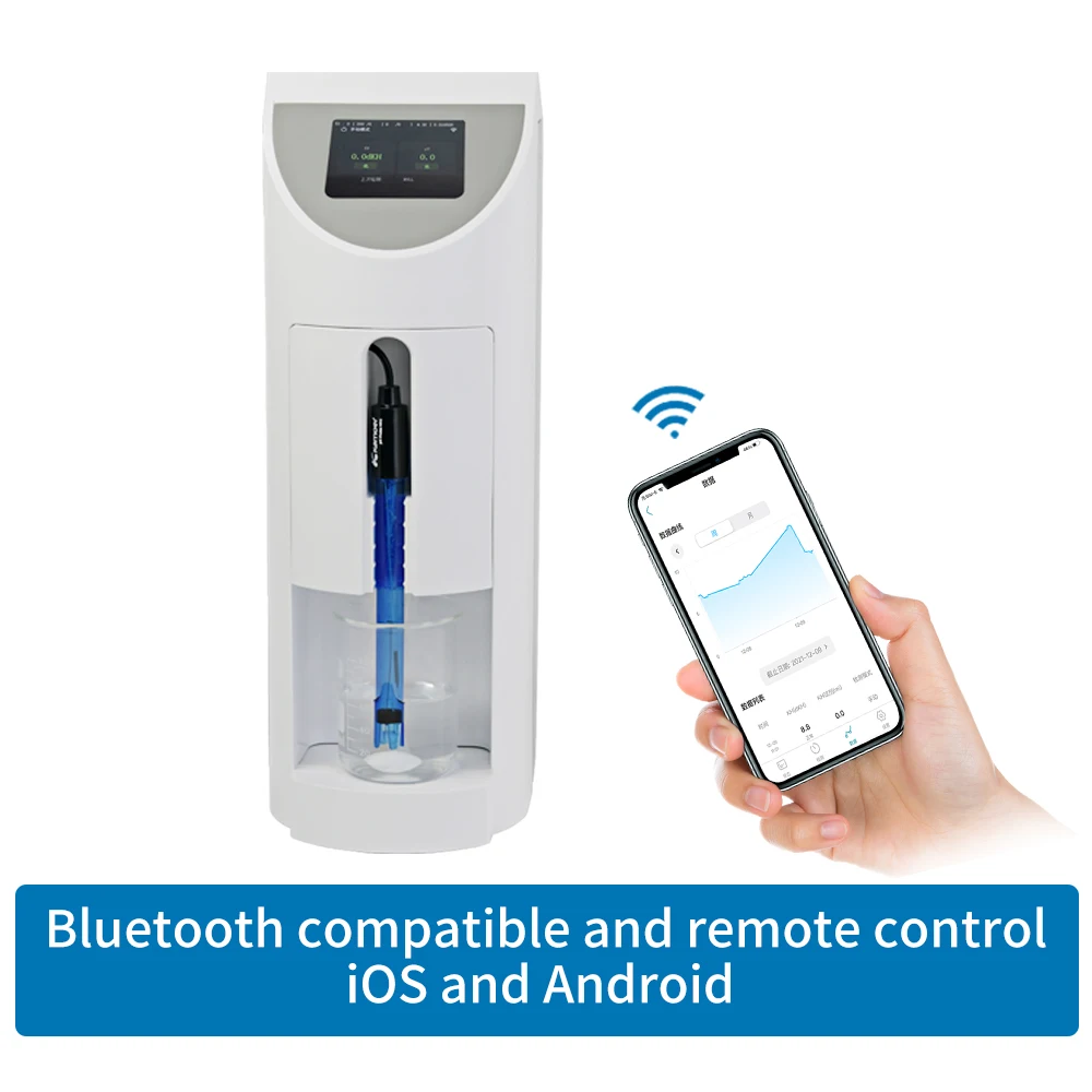 Kamoer KH Carer PH Tester Automatically Test and Add the KH Value with 4 Dosing Pumps Wi-Fi/Bluetooth Compatiable for Aquarium