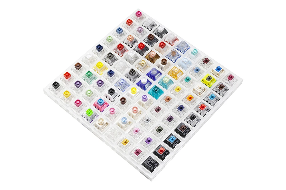 de acrílico em branco keycaps para teclado
