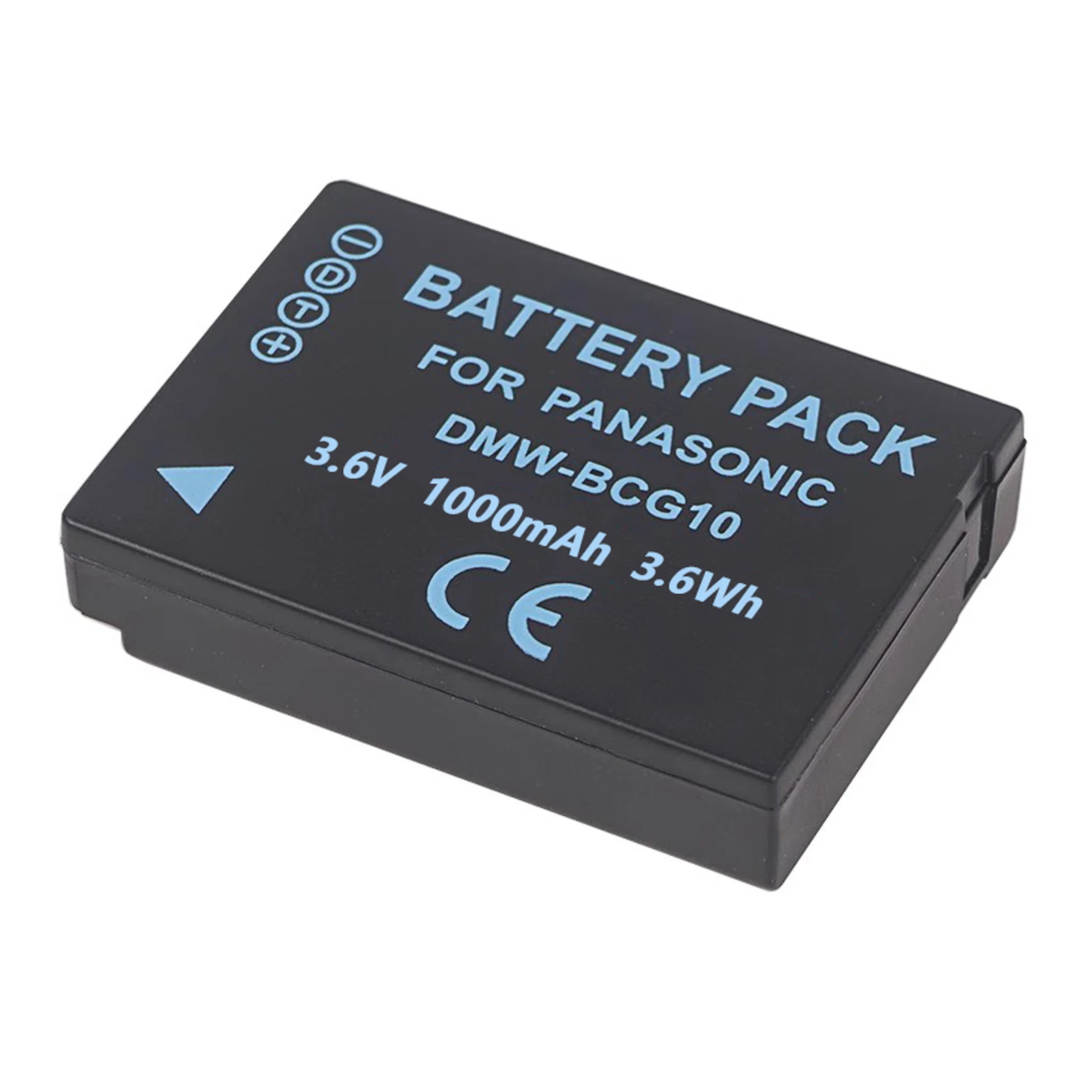 Batteria 1400mAh Per Panasonic DMW-BCG10e - Compatibile Con TZ20, TZ30, TZ35, TZ7, TZ10, Ecc.
