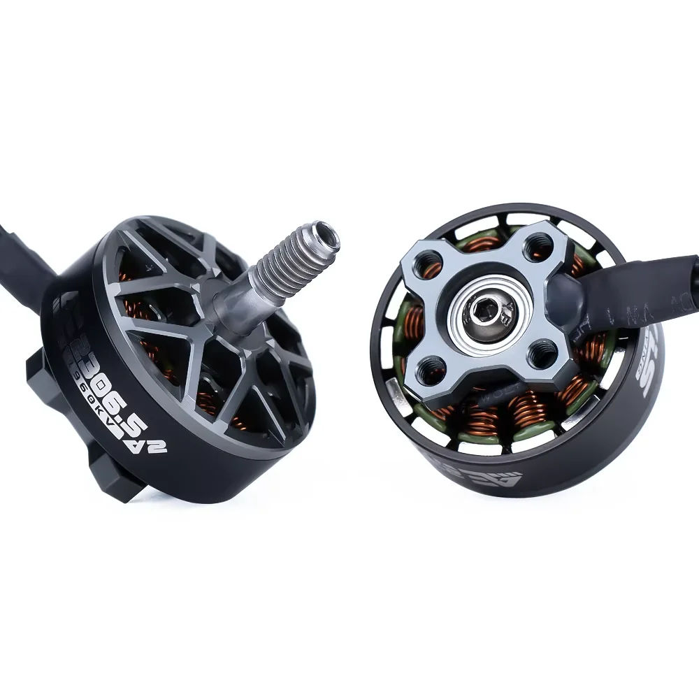 Axisflying AE2306.5 V2 브러시리스 모터 2400KV 4S 1800KV 1960KV 6S 5mm 5인치 프로펠러 프리스타일 드론 액세서리에 적합