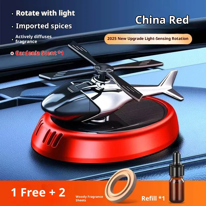 Car Aromatherapy Solar-Powered Rotating for Car
