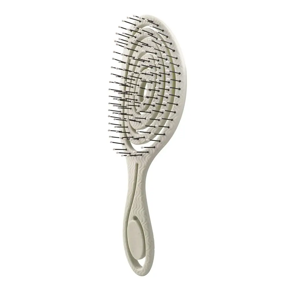 thumbnail image 1 of New Elastic Massage Comb Wet and Dry Hollow Out Soft Pins Styling Comb Hairdressing Hair Brush Anti-static Salon Styling Tools, 1 of 4