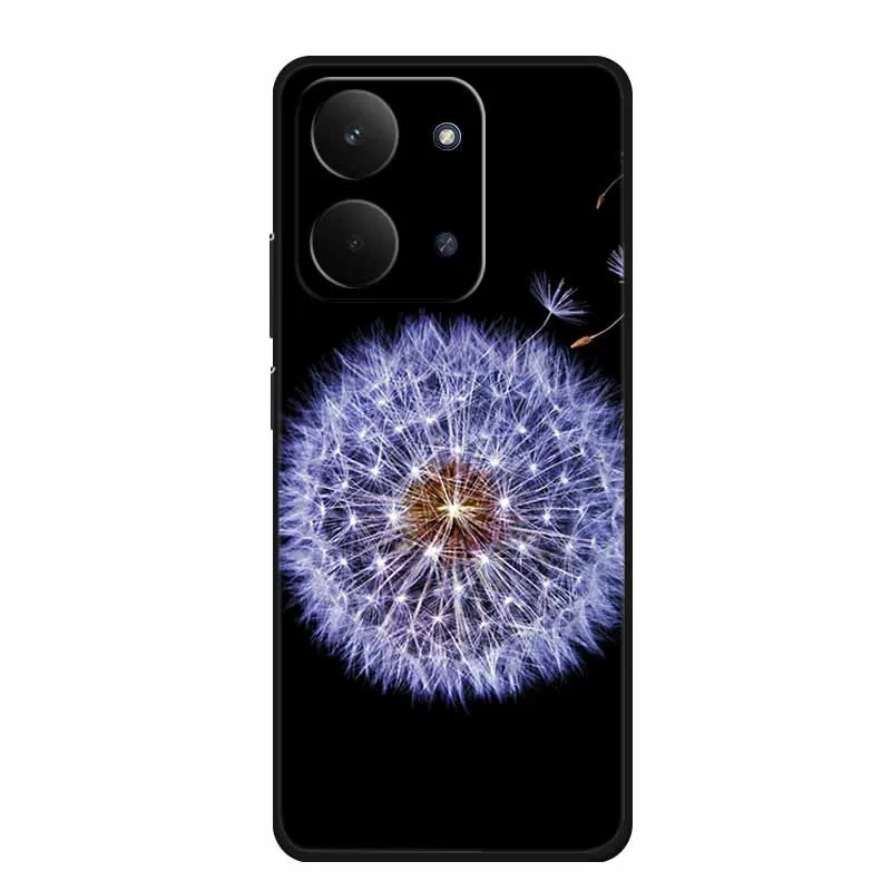 Sleek Black Silicone Soft TPU Phone Case - Protective Back Cover
