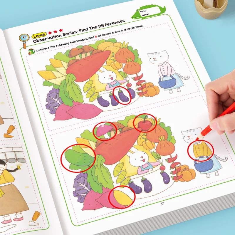 Visual Discovery Challenge: Concentration Training and Fun Puzzle Book