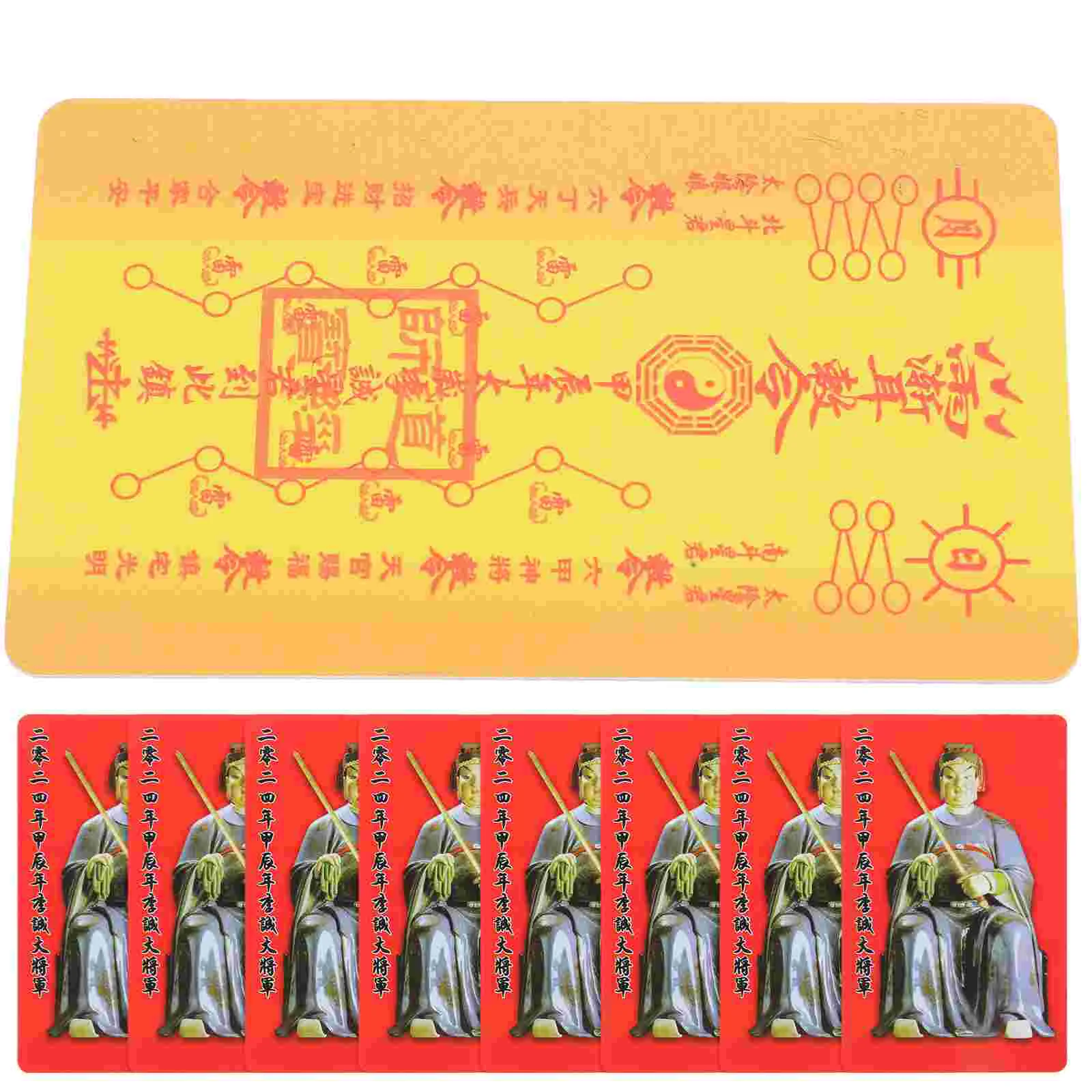 

Chinese Style Amulet Taisui Card Taisui Card Luck Auspicious Success Protection Card