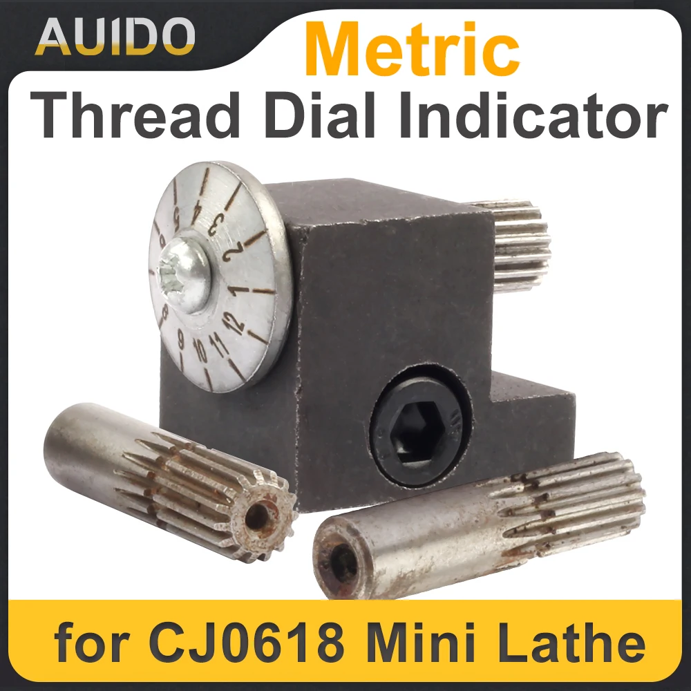 CJ0618 Metric Thread Dial Indicator/Metal Thread Chasing Cutting Dial 6pcs metric metal exchange gears set sieg c3